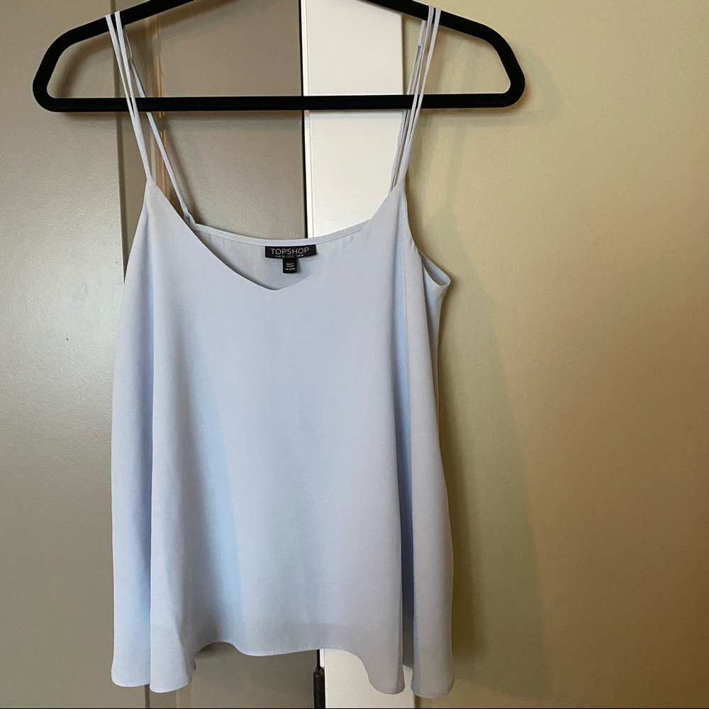 Topshop Strappy Blouse Size 4
